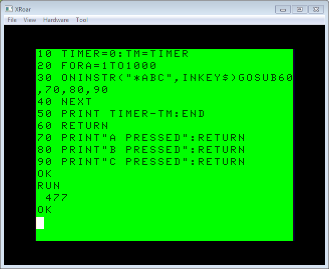 Optmizing Color Basic Part 4 Sub Etha Software