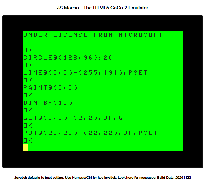 The Undocumented Syntax Of Extended Color Basic Sub Etha Software